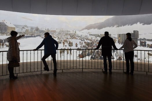 Bourbaki-Panorama – Riesenrundgemälde