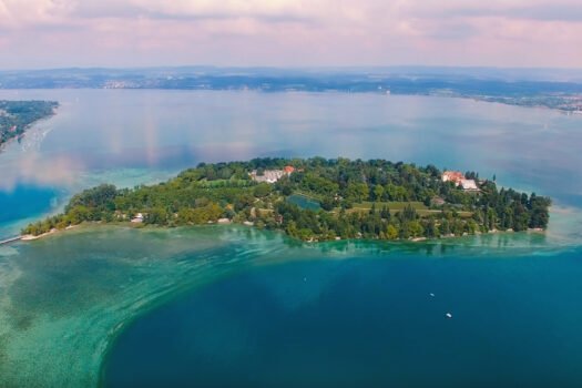 Mainau Luftaufnahme